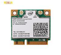 Carte sans fil pour intel centrino advanced-n 6230 6230an,bluetooth 300 3.0 62230,pci-e,2.4 mb/s,double bande,G/5G