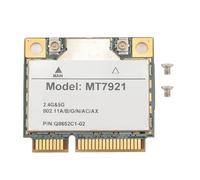 Carte sans Fil WiFi 6, Carte sans Fil Mini PCIE Double Bande 574 Mbps avec connectivité Bluetooth 5.2, Adaptateur Réseau pour Ordinateur Portable