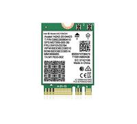 Carte sans Fil WiFi 6E Intel AX210 NGW Bluetooth 5.2 Adaptateur réseau tri-Bande 5400Mbps pour Ordinateur Portable Support Windows 10/11 (64bit) M.2/NGFF