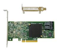 Carte SAS HBA Compatible avec LSI 9300-8i IT Mode PCIe Carte d’Extension SATA, Prise en Charge Expander, 8 Ports 12Gbps PCIe 3.0 x8, avec 2 Mini-SAS SFF-8643 internes pour NAS ZFS TrueNAS unRAID