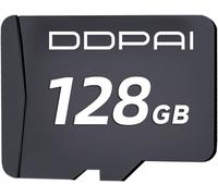 Carte Sd 128 Go, Carte Mémoir A1, U3, V30, Classe 10, 4K Ultra Hd Haute Vitesse, Compatible Dashcam, Smartphone, Tablette, Caméra D¿Action, Caméra De Surveillance