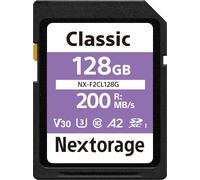Carte Sd 128Go, Sdxc Uhs-I 128Gb, Sd Card Mémoire Japonaise, Accessoires Photo Et Caméscopes Pour Appareils Photo Nikon/Canon/Sony/Fujifilm, F2Pro Nx-F2Pro128G