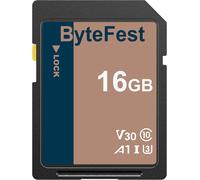 Carte Sd 16Go, Cartes Mémoire Sd Uhs-1 Classe 10, A1, U3, V30, Full Hd Vidéo, Pour Appareil Photo, Dslr, Photographe Professionnel