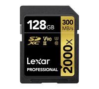 LEXAR Carte SDXC 128GB Professional UHS-II (U3) (2000x) Class 10