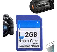 Carte SD, Carte Mémoire, Carte Mémoire Haute Vitesse de compatibilité Gran, Transfert Rapide, Stockage Plus Rapide pour MP3, Carte Amplificateur MP4, Haut-Parleur, Caméra (2G)