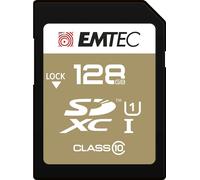 Carte SD Classe 10 Gamme Elite Gold UHS-I U1 Avec Adaptateur Performance 128 Gb