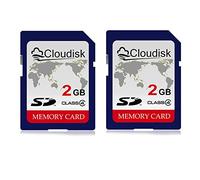 Carte SD cloudisk Carte Flash uhs sdxc Pack de 2 (2GB)