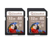 Carte SD cloudisk Carte Flash uhs sdxc Pack de 2 (32GB)