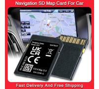Carte SD de navigation GPS 2026 V22 EU A2189062904 pour système Garmin Mercedes-Benz A B C E CLA Navigation GPS automobile