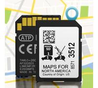 Carte SD de navigation pour véhicules GM 2026 pour États-Unis/Canada/Mexique, compatible avec Buick, Cadillac, Chevrolet, GMC, 2019-2024, partie 8571 3512