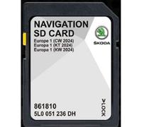 Carte SD GPS Europe - v18 ECE 2024 - compatible avec SKODA - Amundsen - Discovery Media 2 MIB2 - Navigation AS - 32 GB