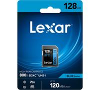 Lexar SDXC Blue Series UHS-I 800x 128GB V30 | ✅ Liquidation : parti=parti