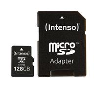 Carte SD MicroSD 128GB Intenso SDXC Class10