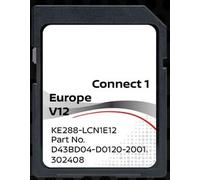 Carte SD Navigation GPS Europe 2022 V12 - Base de Donées Q3.2020 - D43BD04-D0120-2001 Compatible avec Nissan Connect 1 LCN1