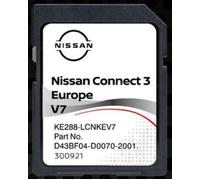 Carte Sd Navigation Gps Europe 2022 V7 - Base De Données Q1.2021 - Compatible Avec Nissan Connect 3 Lcn2 Multicolore