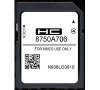 Carte SD Navigation GPS Europe - 2023.A Compatible avec Mitsubishi - MMCS W19 (A706)