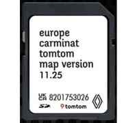 Carte SD Navigation GPS Europe 2024 - 11.25 - Compatible avec Renault TomTom Carminat
