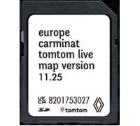 Carte SD Navigation GPS Europe 2024 - 11.25 - Compatible avec Renault TomTom Live