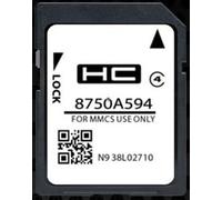 Carte SD Navigation GPS Europe - 2024.A Compatible avec Mitsubishi - MMCS W15 W17 (A594)