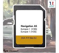 Carte SD Navigation GPS | Europe 2024 v20 | 5NA 919 866 EU | Compatible Volkswagen Discovery Media MIB2 | Dernière mise à jour