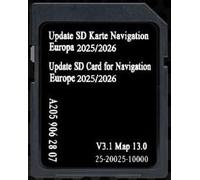 Carte SD Navigation GPS Europe 2025/2026 v13 - A2059062807 Compatible avec Mercedes Garmin Map Pilot NTG5.5