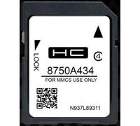 Carte SD Navigation GPS - Europe - 2025.A Compatible avec Peugeot 4008 - MMCS P11 (A434)