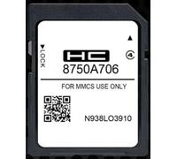 Carte SD Navigation GPS Europe - 2026.A Compatible avec Mitsubishi - MMCS W19 (A706)