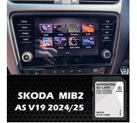 Carte SD Navigation GPS Europe - v19 ECE 2024 2025 - 5L0051236DN - compatible avec SKODA - Amundsen - Discovery Media 2 MIB2 - 32