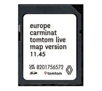 Carte SD Navigation GPS - RENAULT - 2025 - Compatible TomTom Live - Noir - Europe