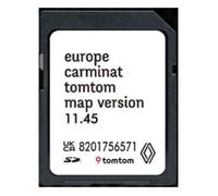 Carte SD Navigation GPS - TOMTOM - Europe 2025 - Compatible Renault - Avertissement zones de danger
