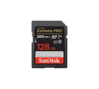 Carte SD SanDisk Extreme PRO 256G 128G 64G 32G U3 4k Lit jusqu'à 200MB/S C10 V30 UHS-I Cartes de mémoire SDHC/SDXC pour Appareil photo 32G,64G,128G,256GPC