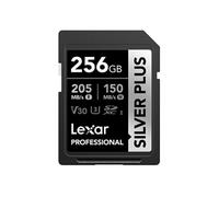 LEXAR Carte SDXC Silver Plus 256GB UHS-1 (205/150MB/s)