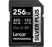 LEXAR Carte SDXC Silver Plus 256GB UHS-1 (205/150MB/s)