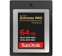 Carte SD Type B SanDisk Extreme Pro CFexpress 64 Go Noir G