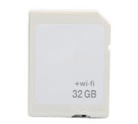 Carte SD WiFi pour Appareil Photo, Carte Mémoire Flash SDHC WiFi Classe 10 32 Go/64 Go pour Appareil Photo, Partage sans Fil, Stockage de Grande capacité, jusqu'à 5 Appareils