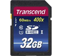 Carte SDHC Transcend Premium 400 32 GB Class 10, UHS-I