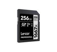 Lexar SDXC - 256 Go - 256 Go - SDXC - classe 10 - UHS-II - 250 Mo/s - 90 Mo/s