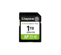 Kingston Carte SDXC Canvas Select Plus 1 To UHS-I U3 V30 150 Mo/s