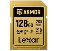 Carte SDXC Pro Gold Series ARMOR UHS-II 128Go IP68 R280/W210 Or G