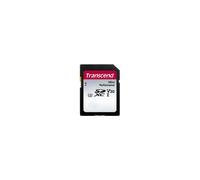 Carte SDXC Transcend 64 Go UHS-I U3 V30 160 Mo/s lecture, 50 Mo/s écriture, résistante chocs/température/rayons X, 24x32x2.1mm