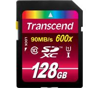 Carte SDXC Transcend Ultimate 128 GB Class 10, UHS-I