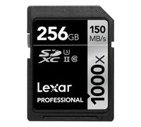 Carte SDXC UHS-II Lexar Professional 1000x 256 Go