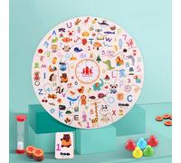 Carte Sensorielle Éducative Montessori, Puzzle Familial Interactif Pour Enfants