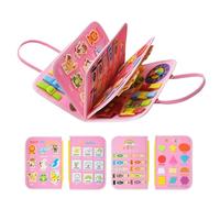 Carte Sensorielle - Onglet Activité Sensorielle 28x23x4 Cm | Jouets De Voyage Sensoriels De Table | Jouet Pour L'apprentissage Des Compétences Motrices Fin À L'âge Préscolaire | Jeux Éducatifs