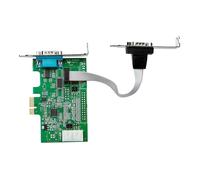 StarTech Carte série PCI Express 2 ports RS-232 UART 16950 - Profil bas