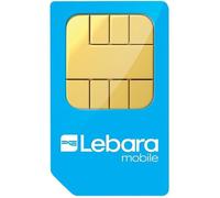 Carte SIM LEBARA MOBILE 0€ CREDIT