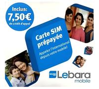 Carte SIM LEBARA MOBILE