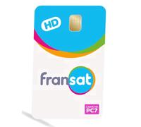 Carte SIM Officielle Fransat PC7.0 valable 4 Ans