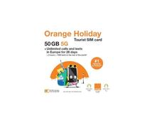 CARTE SIM ORANGE HOLIDAY TOURISM 50GO / 5G