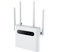Carte SIM portable WiFi 4G modem LTE CPE 32 utilisateurs WiFi port RJ45 X 3 quatre grandes antennes routeur sans fil WiFi Hotspot sur bureau ou montage mural
